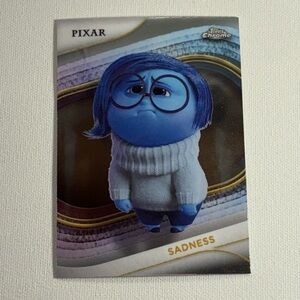 [5/$15] 2025 TOPPS CHROME DISNEY SADNESS INSIDE OUT - BASE CARD #83 - NEAR MINT